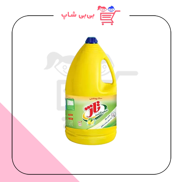مایع سفید کننده معطر تاژ 4 لیتری - فروشگاه بی بی شاپ