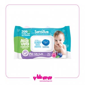 مرطوب دافی حساس 70 عددی