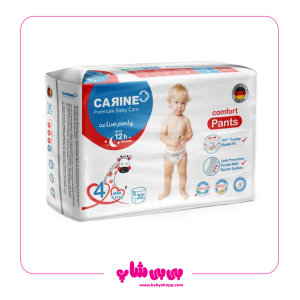 پوشک شورتی کارین سایز 4*32عددی