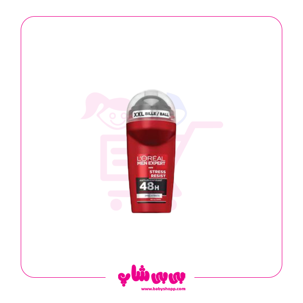 مام رول ضدتعریق اورال نقره ای قرمز