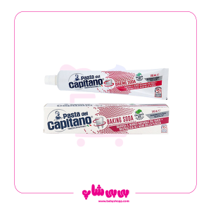 خمیردندان baking soda کاپیتانو 100 mil