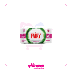 دستمال مرطوب طی کشی فیری رایحه اورجینال 50 عددی