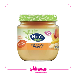 پوره میوه هرو ماست و موز  120 گرم