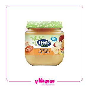 پوره میوه هرو موز و سیب 125 گرم