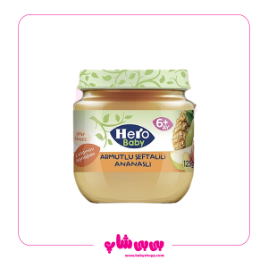 پوره میوه هرو هلو گلابی اناناس 120 گرم