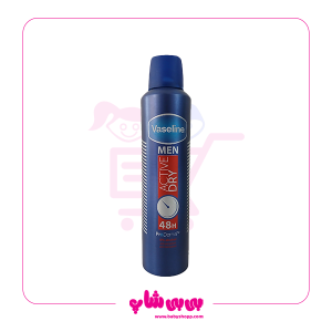 اسپری بدن مردانه Active DRy وازلین 250